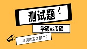 【測一測】你是適合考專碩還是考學碩？