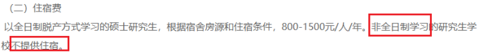 研究生大規(guī)模擴(kuò)招之后，全日制也不提供住宿了嗎？